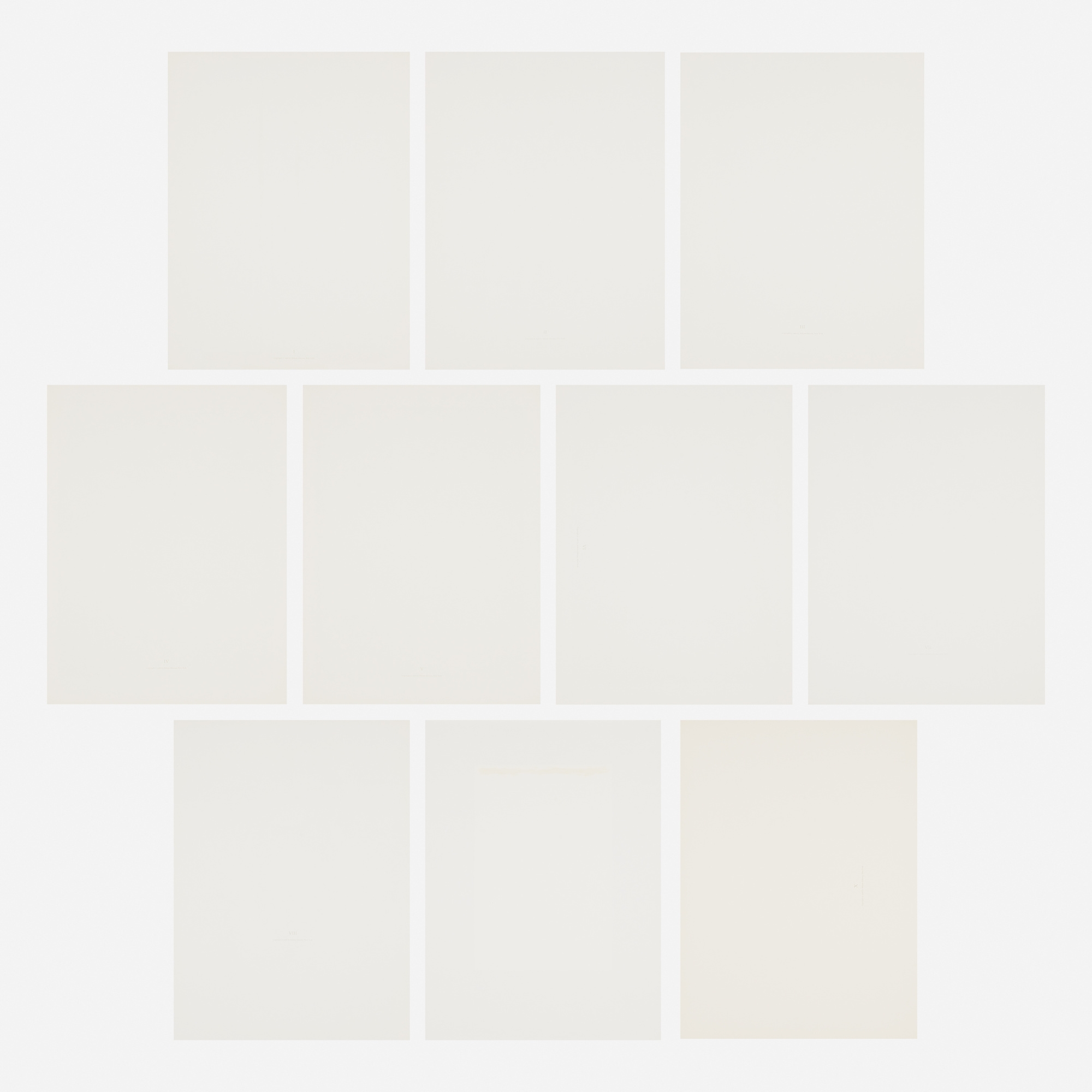 Artwork by Georgia O'Keeffe, Drawings, Made of offset lithograph in colors on BFK Rives