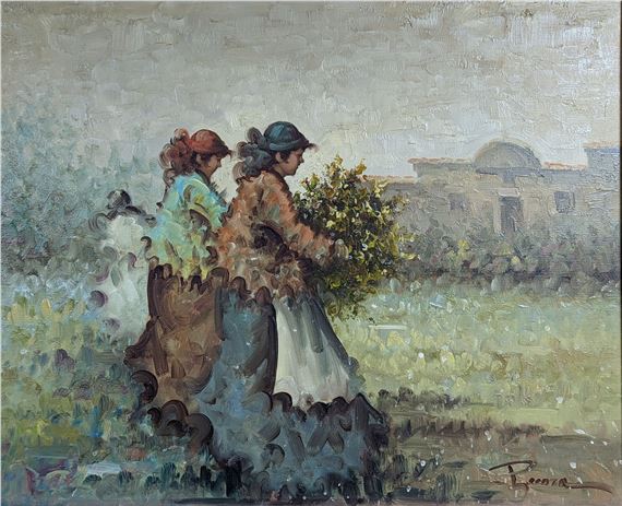 Women working in the fields - Pecora