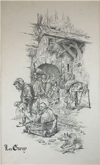 Illustrations for the Balades de François Villon - Chéri Hérouard