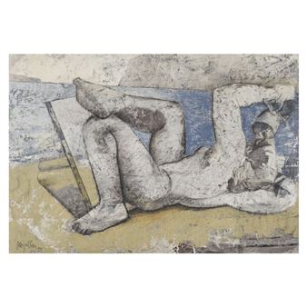 Desnudo frente al mar - Miguel Angel Peña