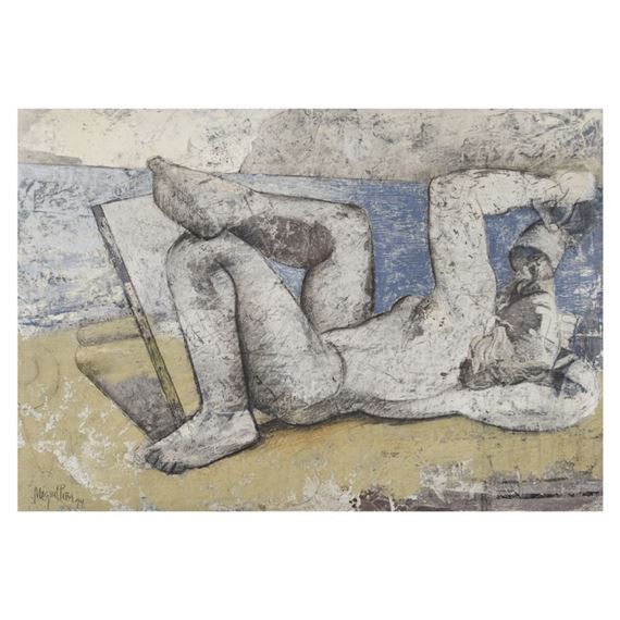 Desnudo frente al mar by Miguel Angel Peña, 1994