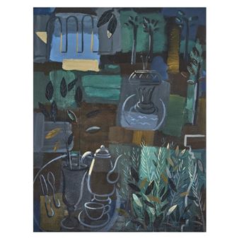 Composición con fuente - Jorge Gay