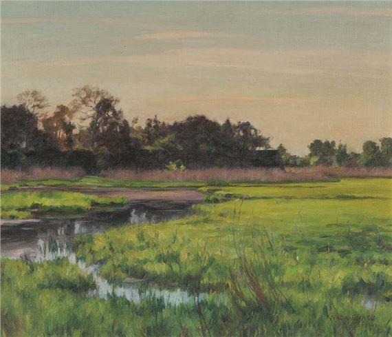 Early summer at the ruin of an old castle by Eisaku Wada, 1943