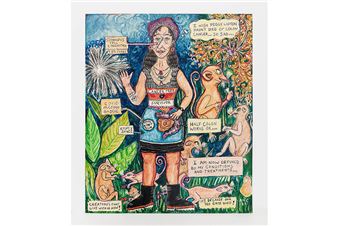 David Zwirner Opens an Exhibition of Works by R. Crumb, Aline Kominsky-Crumb, and Sophie Crumb