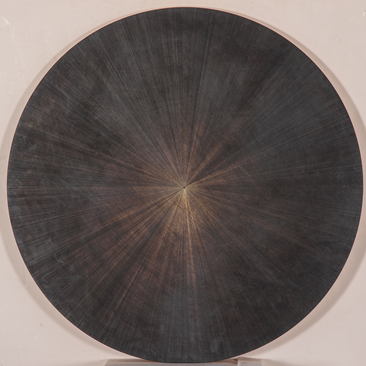 Artwork by Michelle Grabner, Untitled, Made of Silver point and gesso on panel