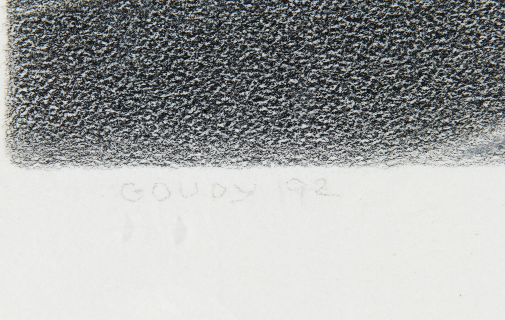 Artwork by Mark Goudy, Midnight, 1992,, Made of pencil drawing