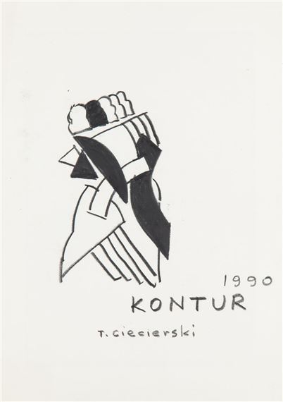Contour by Tomasz Ciecierski, 1990