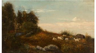 Dwight William Tryon | Moonlight (1906) | MutualArt