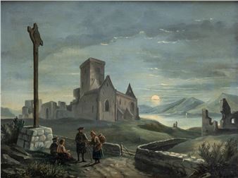 Chiaro di luna sul lago - Vincenzo Antonio Revelli