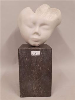 Child's head - Marytee Bos