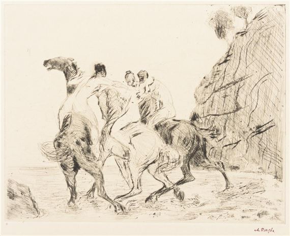 Folder with 10 genre scenes - Andreas Roegels