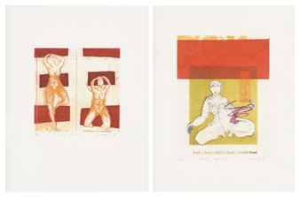 Feminine Espace I and Feminine Espace II - Didier Mutel