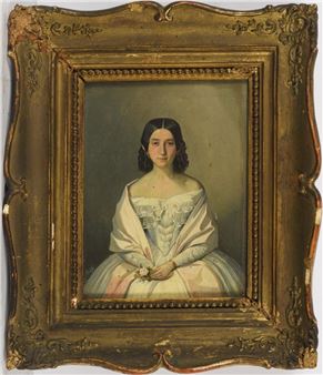 Picture of a young woman - Johann Böss