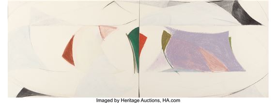 Dressage by Susan Crile, 1978