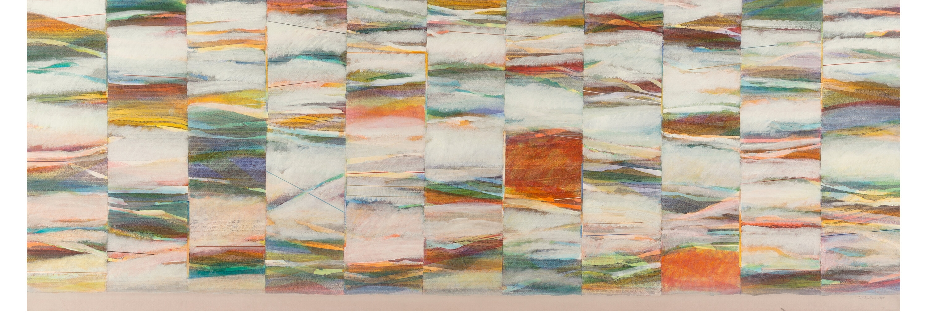 Artwork by Philip Edward Mullen, Landscape XIII, Made of Acrylic on canvas