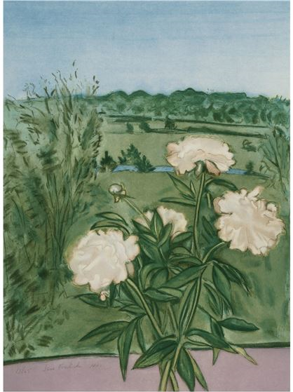 Peonies by Jane Freilicher, 1990