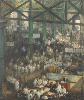 Billingsgate fish market, London - Clare Atwood