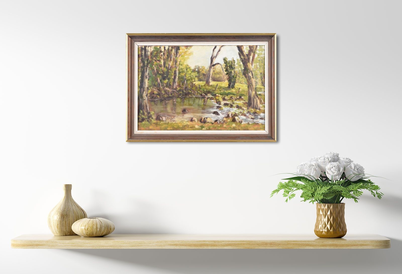 Artwork by Ivan Beggs, GLYNN RIVER, Made of OIL ON CANVAS