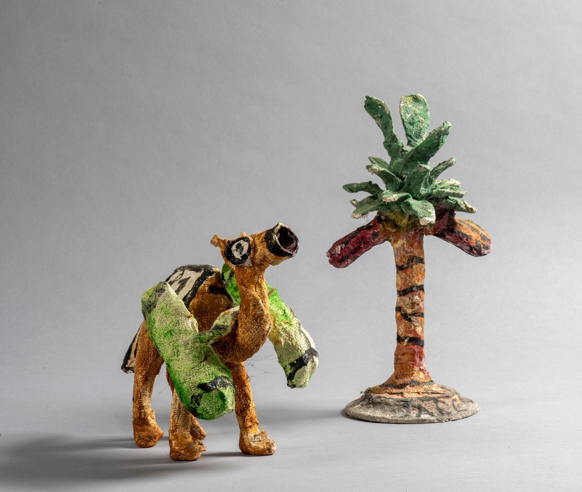 Jaber El Mahjoub Dit Jaber | Palmier et dromadaire (1981) | MutualArt