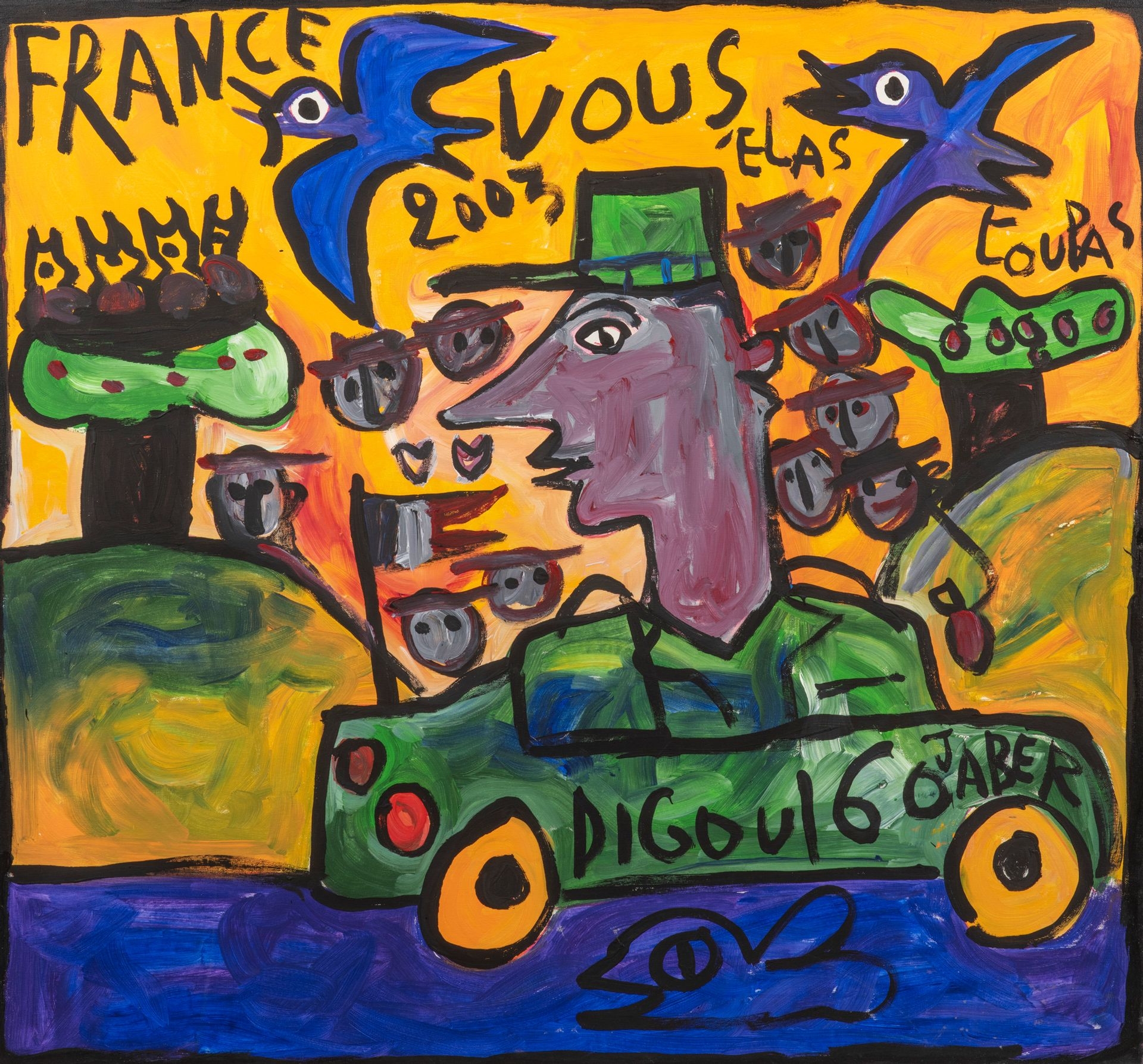 Jaber El Mahjoub Dit Jaber | France vous elas (2003) | MutualArt