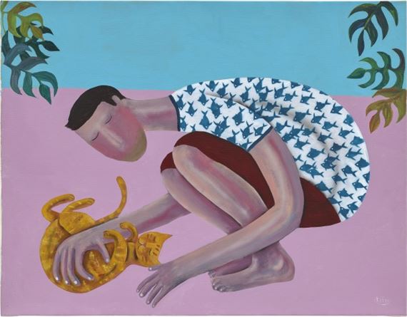 Touch by Kitti Narod, Painted in 2019