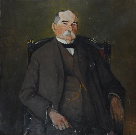 Portret mężczyzny by Leopold Gottlieb