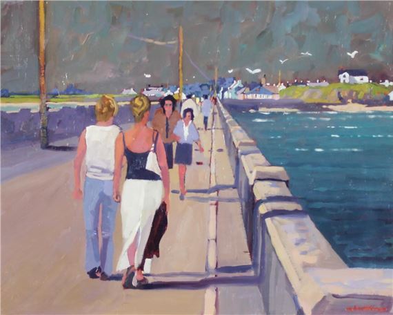 On Fenit Pier by Alex McKenna