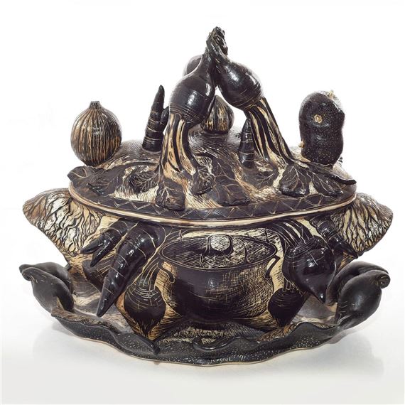 BORSCHT TUREEN by David Regan, c. 1995