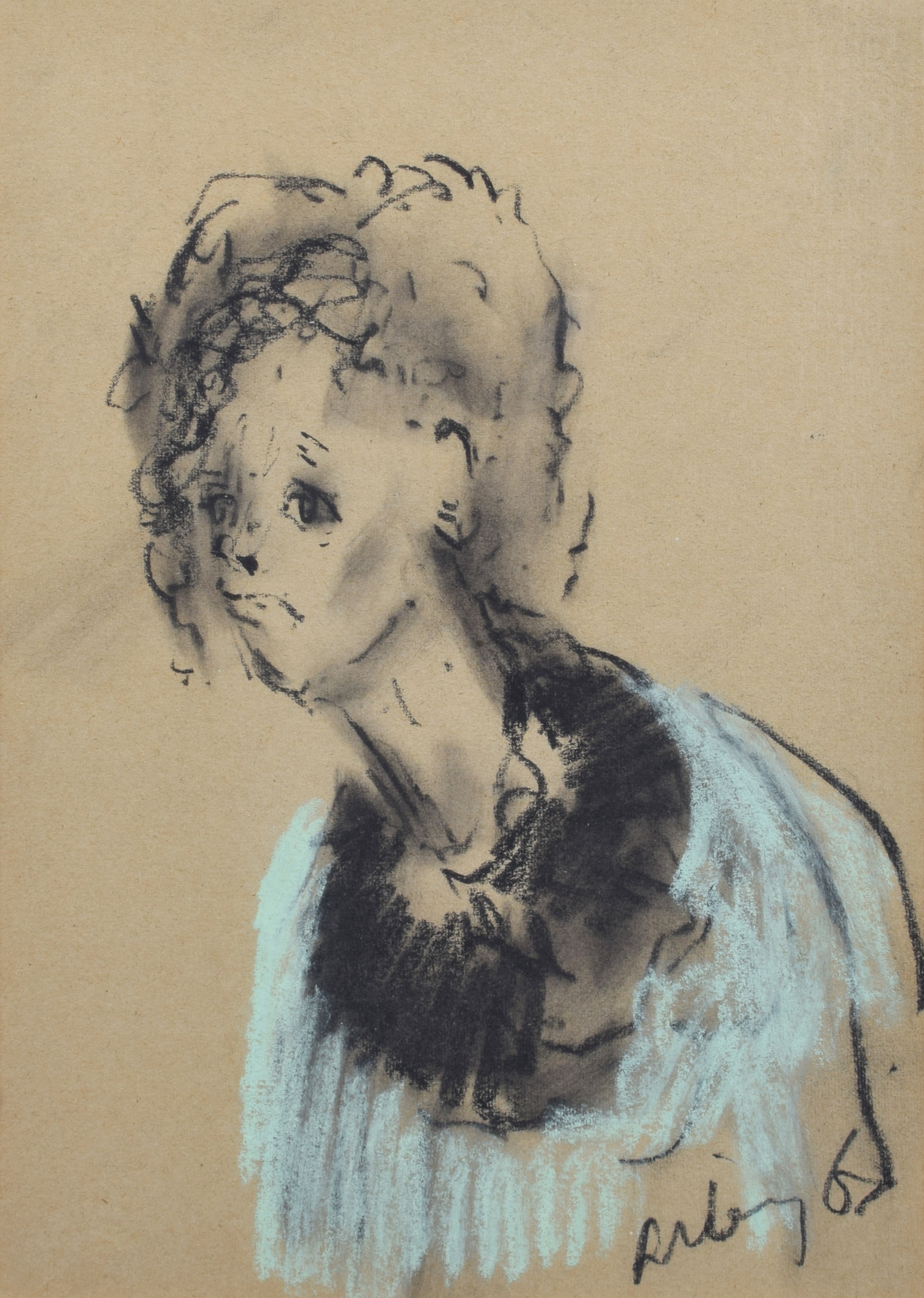 Harold Riley | Female portrait (67) | MutualArt