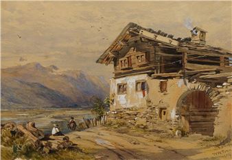 Alpine chalet - William Wilthew Fenn