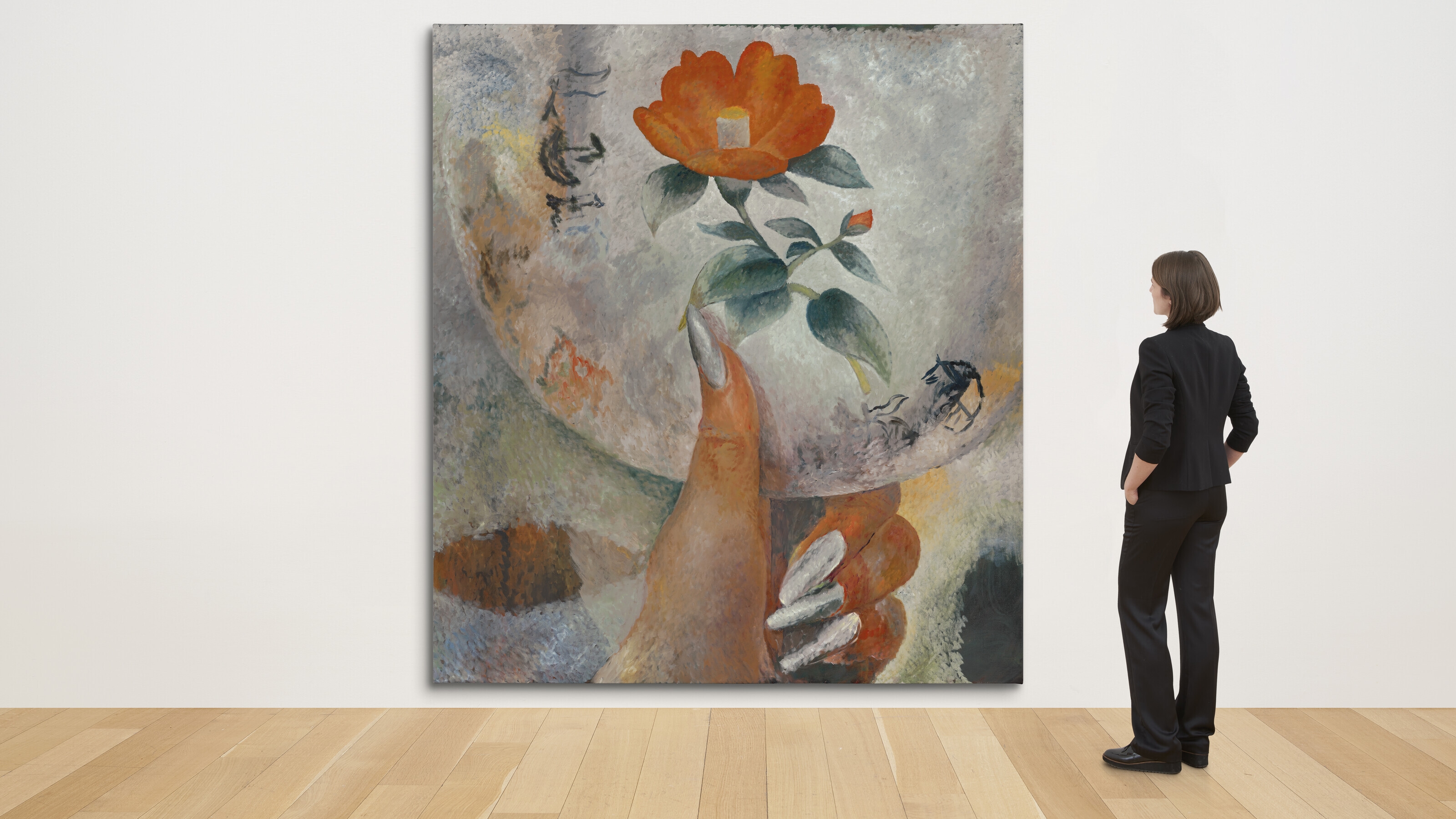 Artwork by Issy Wood, The Consultation, Made of oil on canvas