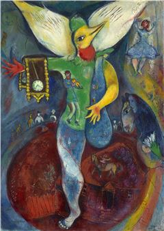 Le jongleur - Marc Chagall