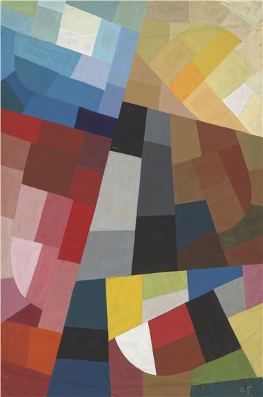 Komposition by Otto Freundlich, Executed in 1941