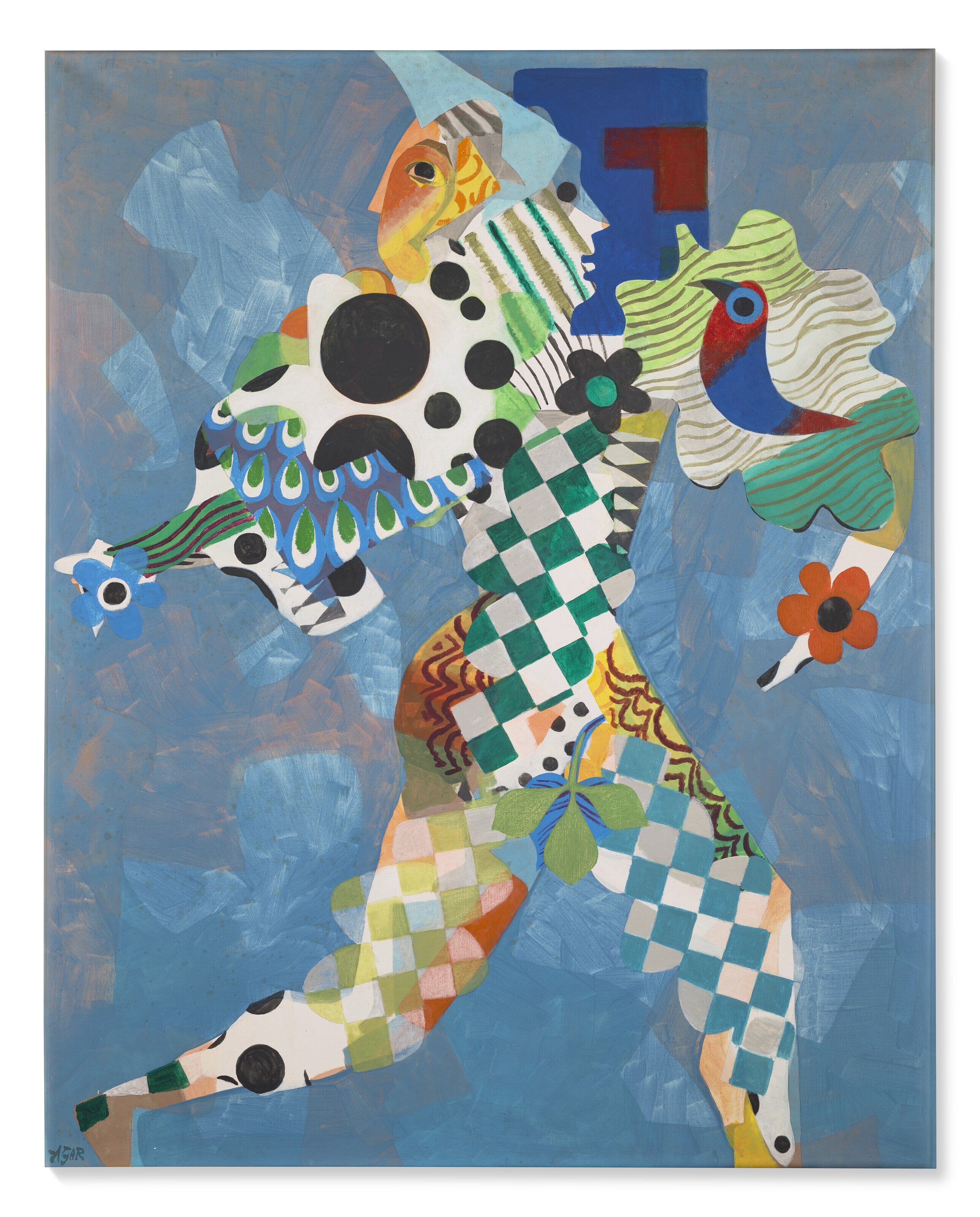 Artwork by Eileen Agar, Harlequin, Made of oil on canvas