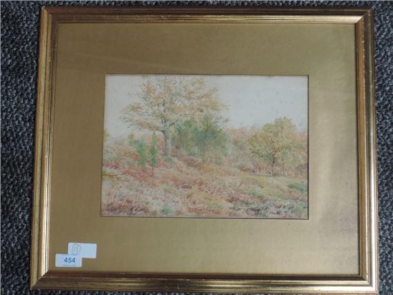 Robert E. Rampling | woodland landscape | MutualArt