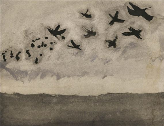 Continuing Slow Migration by Charles Krafft, 1971