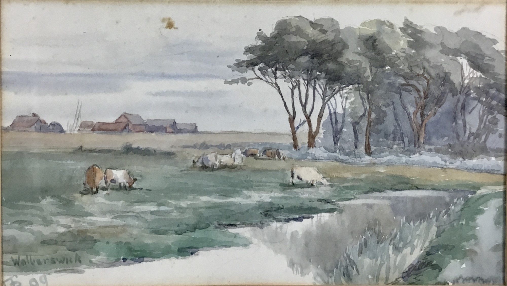 Artwork by Theresa Buxton, Walberswick, Made of watercolour