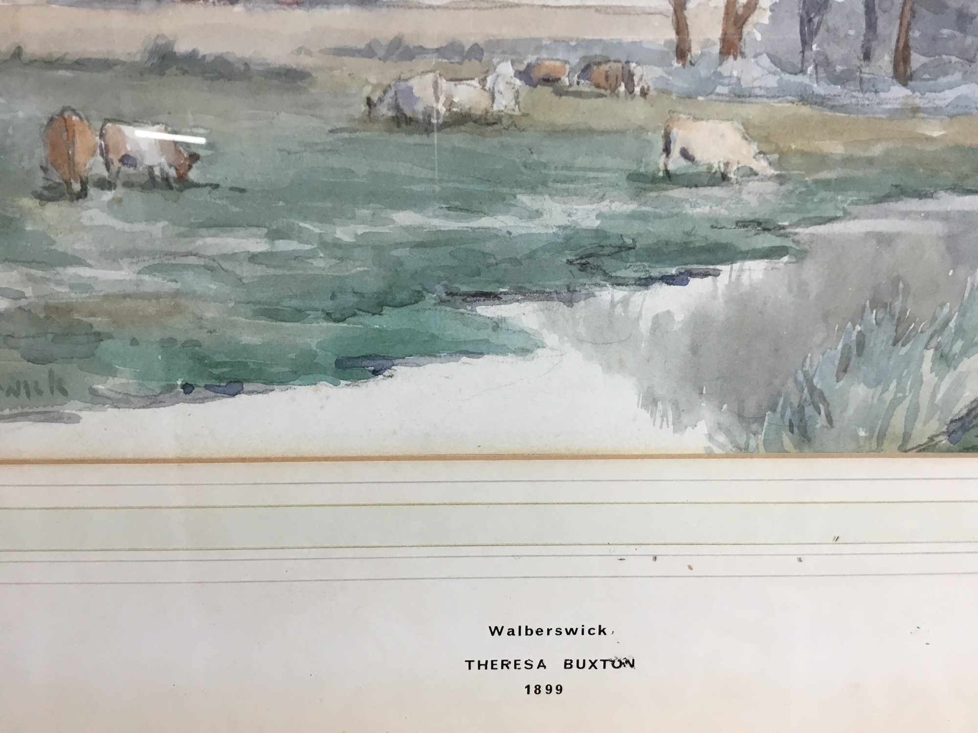 Artwork by Theresa Buxton, Walberswick, Made of watercolour