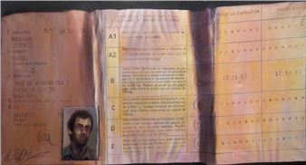 Führerschein des Raffael Merchan Jimenez - Victoria Gil