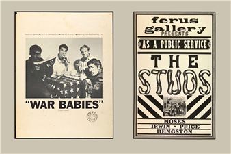 War Babies & The Studs - Marian Goodman Gallery, Librairie