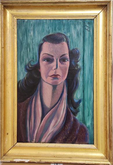 Portrait présumé de Valérie Schmidt by Henri Mahé