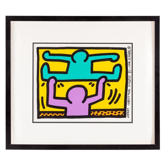 Keith Haring POP SHOP TOKYO ステッカー 1987年 Keith Haring POP SHOP TOKYO ステッカー 1987年 - メルカリ