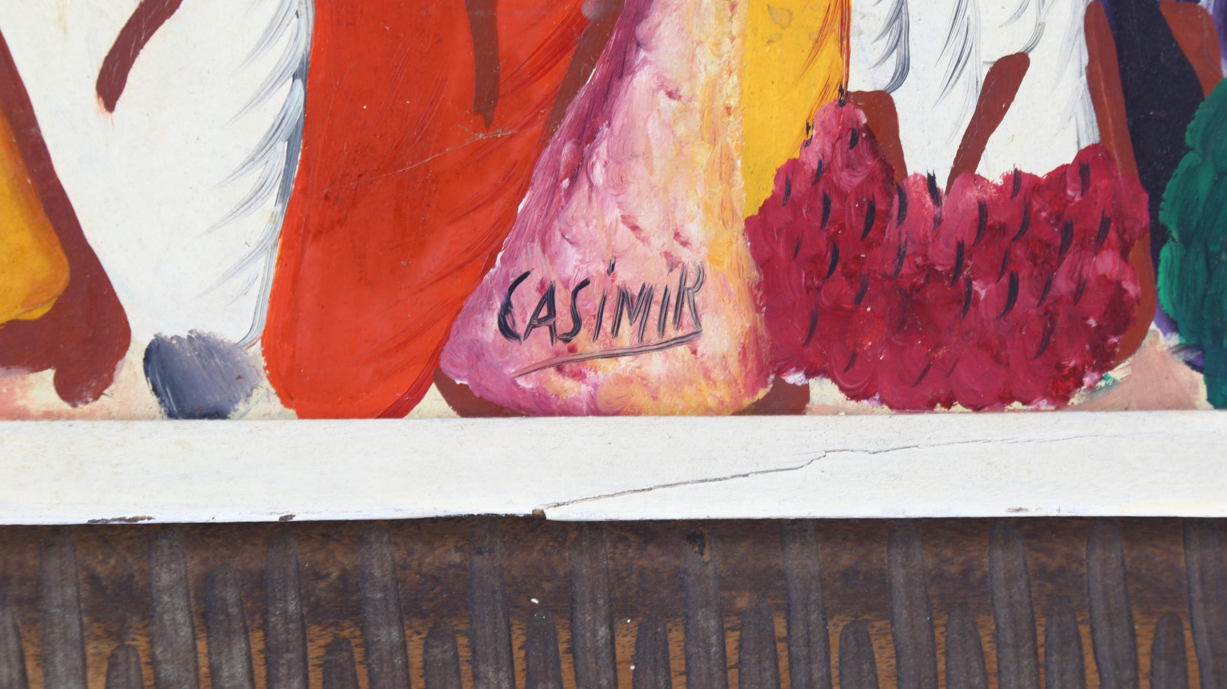 Laurent Casimir street market MutualArt