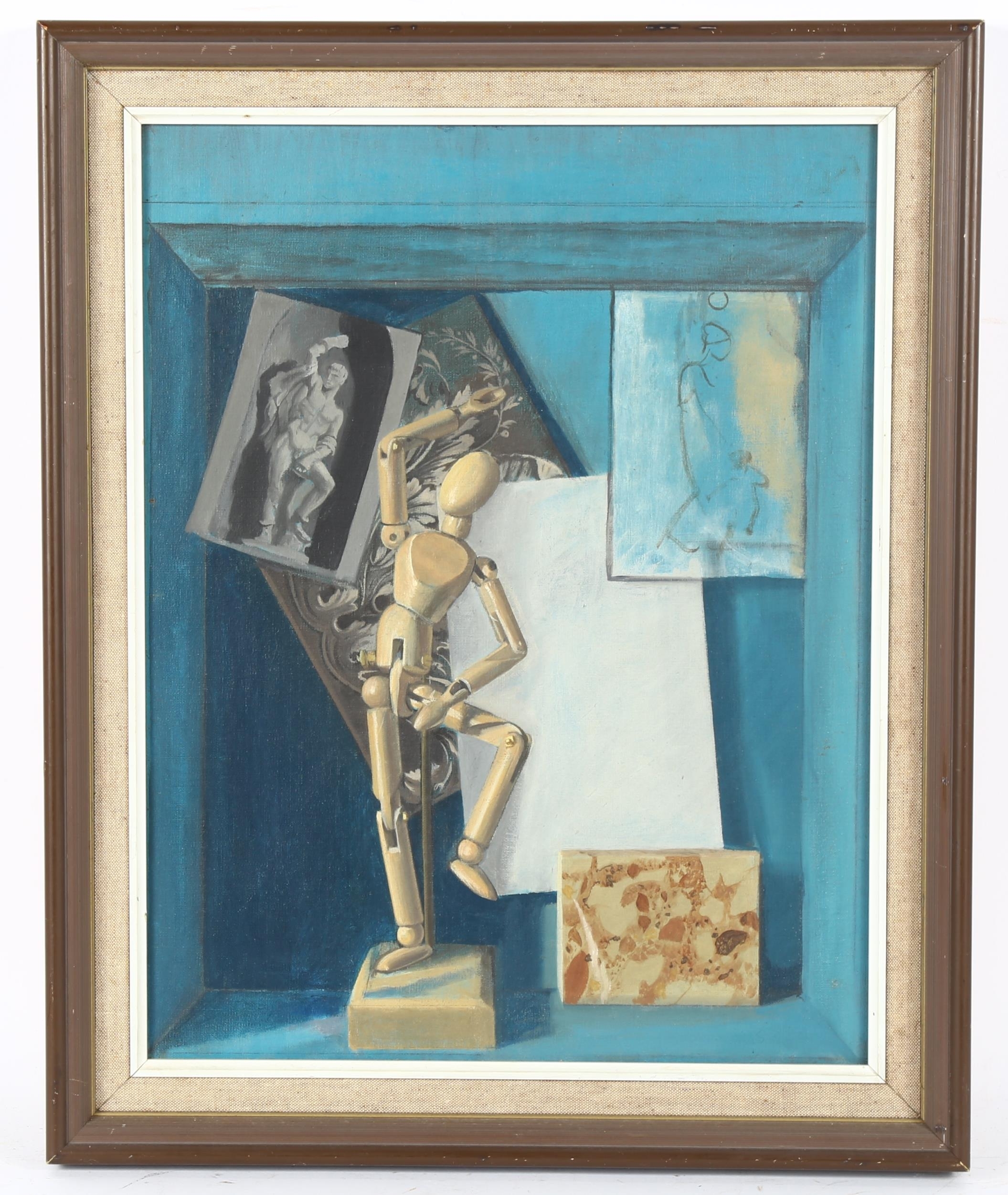 Gerald Norden still life artist studio MutualArt