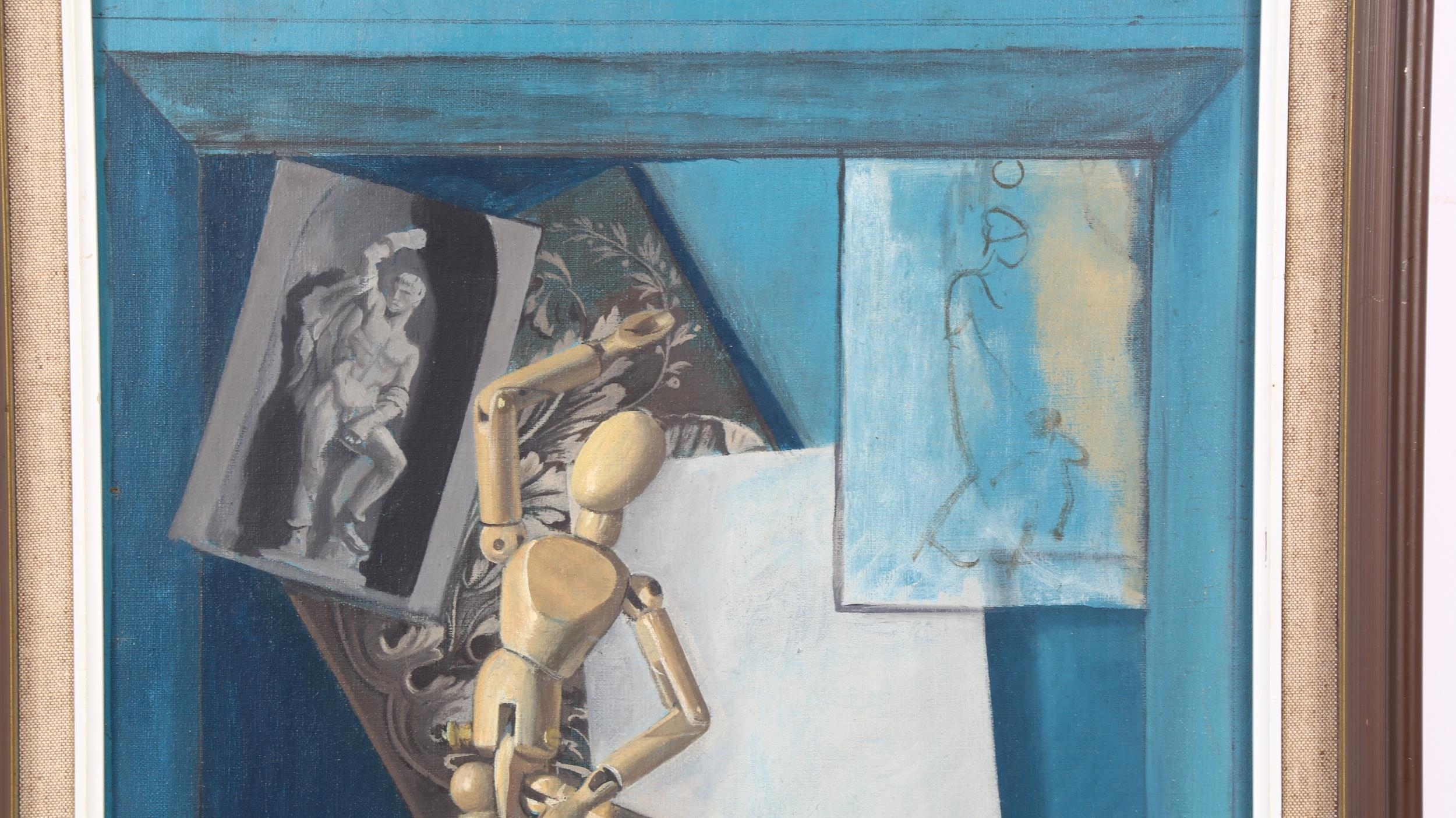 Gerald Norden still life artist studio MutualArt