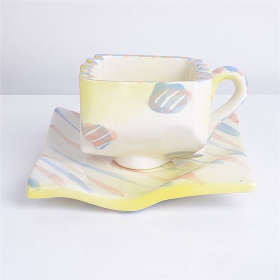 Carol McNicoll | Crumpled Tea Set | MutualArt
