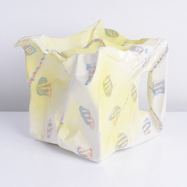 Carol McNicoll | Crumpled Tea Set | MutualArt
