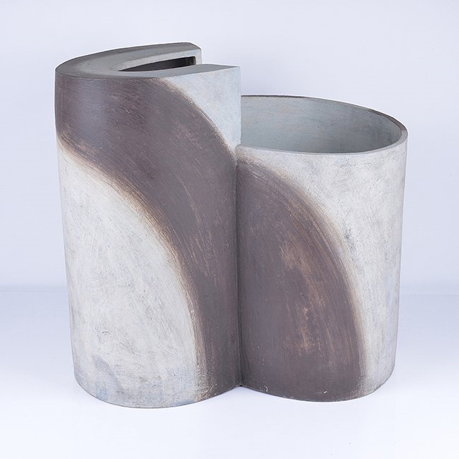 Artwork by Ken Eastman, Sculptural Vessel, Made of Earthenware