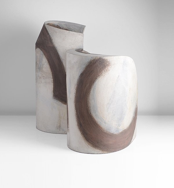 Artwork by Ken Eastman, Sculptural Vessel, Made of Earthenware