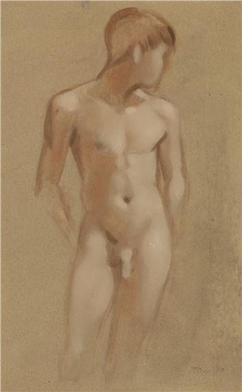 Figure Study by Robert R. Bliss, 1967